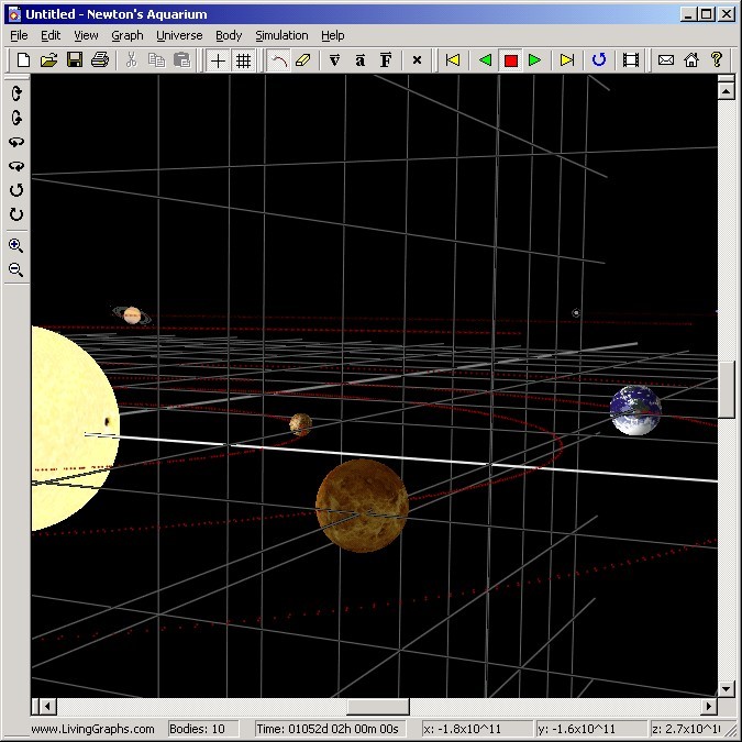 Newton's Aquarium Screenshot